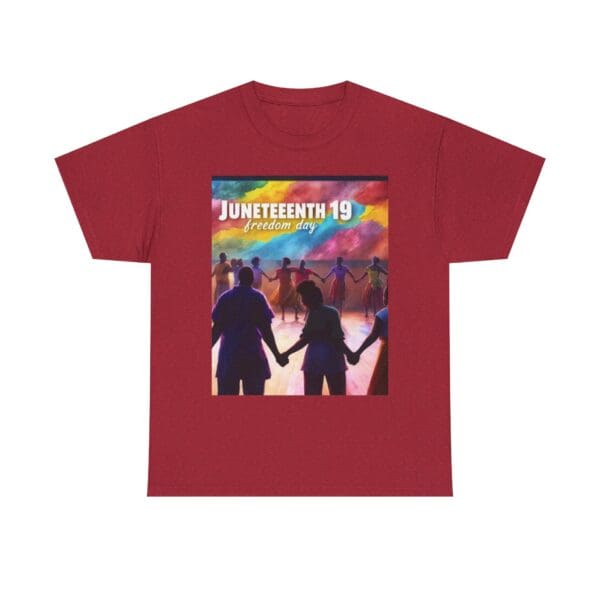 Juneteenth Celebration Tee, Unisex Heavy Cotton Shirt, Freedom Day Apparel, African American History T-Shirt, Comfortable Graphic Tee - Image 99