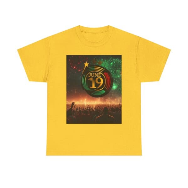 Juneteenth Celebration Tee, Unisex Heavy Cotton T-Shirt, Independence Day Shirt, Festival Apparel, Outdoor Event Wear, Historical [...]June 19, 1865—The Truth Unfolds - Image 21