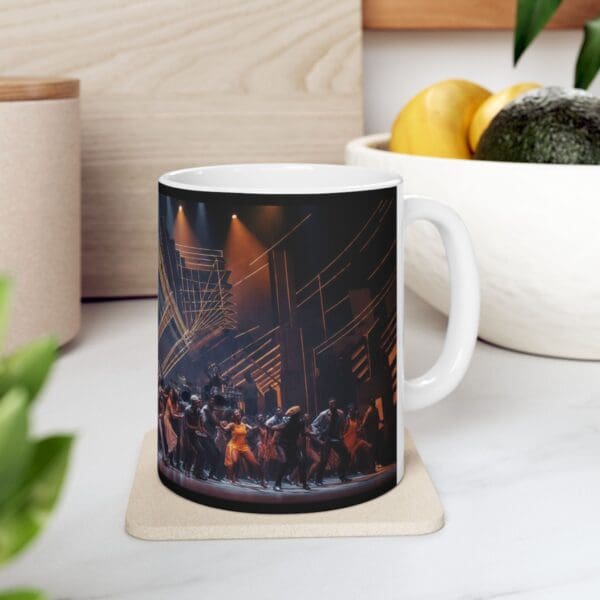 Vibrant Dance-Themed Ceramic Mug – Perfect for Performance Lovers - Image 8