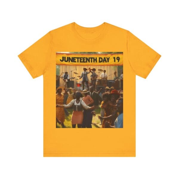 Juneteenth Celebration Tee, Unisex Short Sleeve T-Shirt for Freedom Day, Black History Month, Gift for Activists, Summer Wear, Vintage Style - Image 35