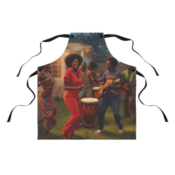 Apron (AOP) "Where Music Moves, Culture Lives."