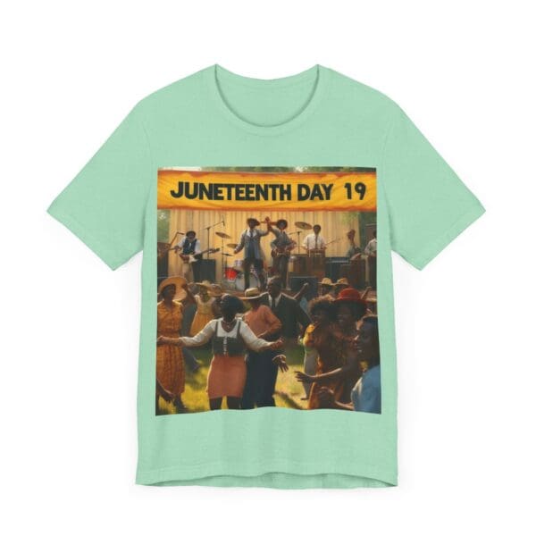 Juneteenth Celebration Tee, Unisex Short Sleeve T-Shirt for Freedom Day, Black History Month, Gift for Activists, Summer Wear, Vintage Style - Image 90