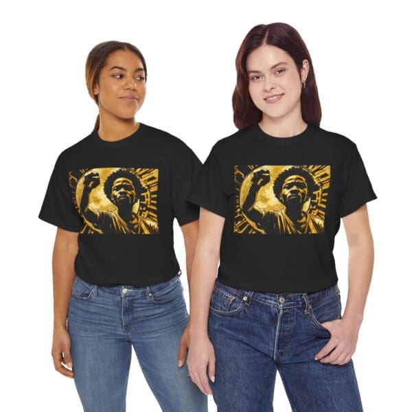 Empowerment Graphic Unisex Heavy Cotton Tee 🔸 Tagline: "Strength That Rises. Legacy That Endures." - Image 17