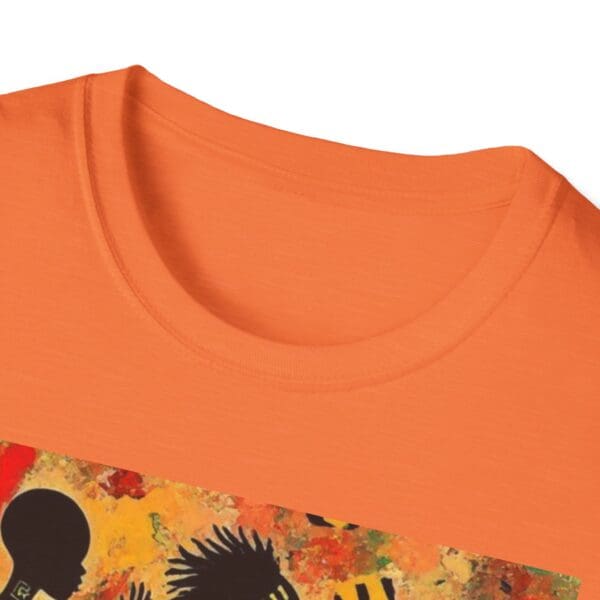 Artistic Dance Unisex Softstyle T-Shirt - Vibrant Culture Print "Symbols of the Past. Strength for the Future." - Image 11