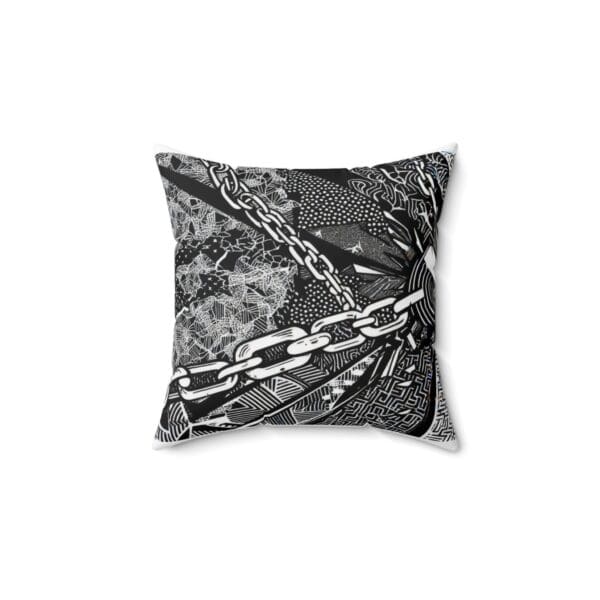 Spun Polyester Square Pillow