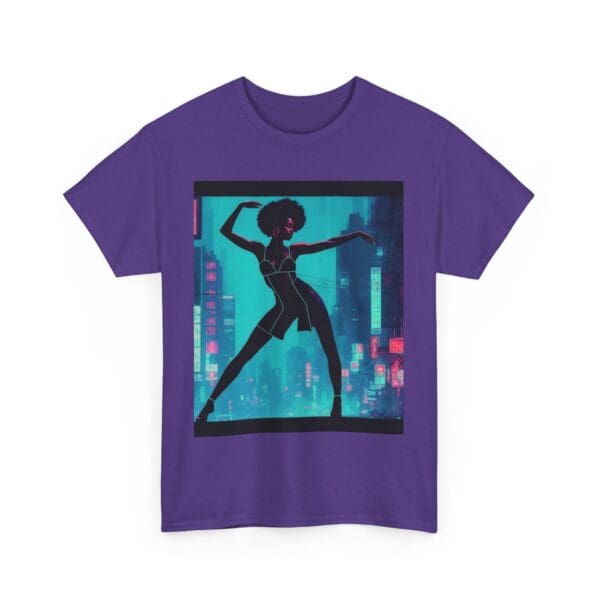 Empowerment Unisex Heavy Cotton Tee - Bold Urban Vibes "Black Joy in Motion. Strength in Every Step." - Image 66
