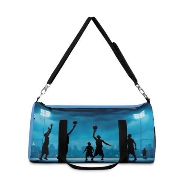 Urban Basketball Duffel Bag - Stylish Sports Gear for Athletes - Image 2