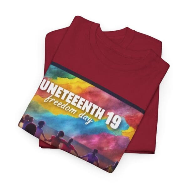 Juneteenth Celebration Tee, Unisex Heavy Cotton Shirt, Freedom Day Apparel, African American History T-Shirt, Comfortable Graphic Tee - Image 114
