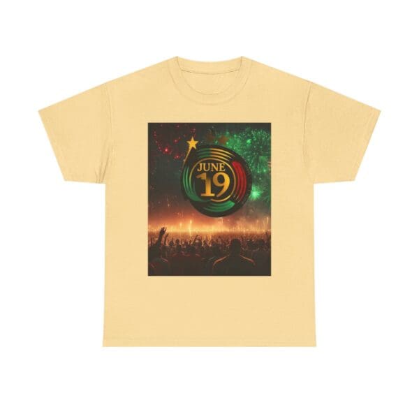 Juneteenth Celebration Tee, Unisex Heavy Cotton T-Shirt, Independence Day Shirt, Festival Apparel, Outdoor Event Wear, Historical [...]June 19, 1865—The Truth Unfolds - Image 5
