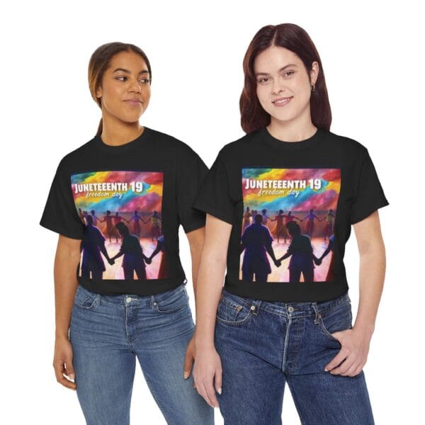 Juneteenth Celebration Tee, Unisex Heavy Cotton Shirt, Freedom Day Apparel, African American History T-Shirt, Comfortable Graphic Tee - Image 26
