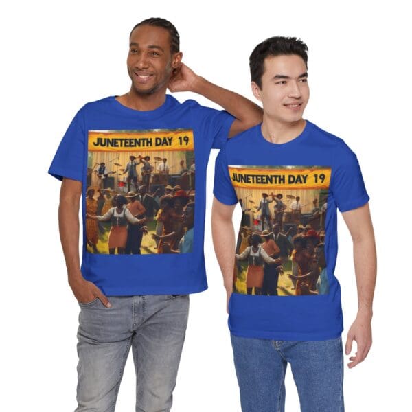 Juneteenth Celebration Tee, Unisex Short Sleeve T-Shirt for Freedom Day, Black History Month, Gift for Activists, Summer Wear, Vintage Style - Image 55