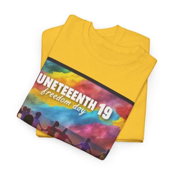 Juneteenth Celebration Tee, Unisex Heavy Cotton Shirt, Freedom Day Apparel, African American History T-Shirt, Comfortable Graphic Tee - Image 57