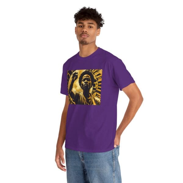 Empowerment Graphic Unisex Heavy Cotton Tee 🔸 Tagline: "Strength That Rises. Legacy That Endures." - Image 125