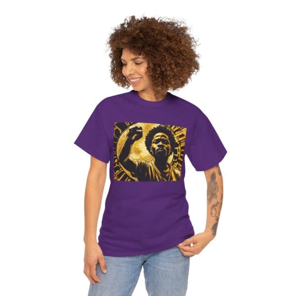 Empowerment Graphic Unisex Heavy Cotton Tee 🔸 Tagline: "Strength That Rises. Legacy That Endures." - Image 124