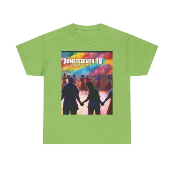 Juneteenth Celebration Tee, Unisex Heavy Cotton Shirt, Freedom Day Apparel, African American History T-Shirt, Comfortable Graphic Tee - Image 70