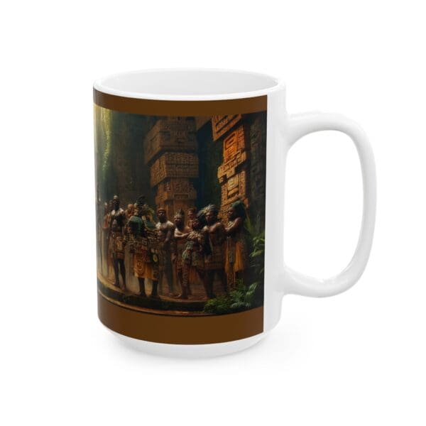 Ancient Civilization Ceramic Mug - Stunning 11oz & 15oz Art Design Crown is Yours. Own It. - Image 14