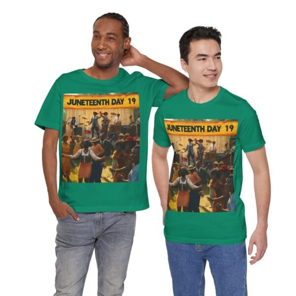 Juneteenth Celebration Tee, Unisex Short Sleeve T-Shirt for Freedom Day, Black History Month, Gift for Activists, Summer Wear, Vintage Style - Image 107