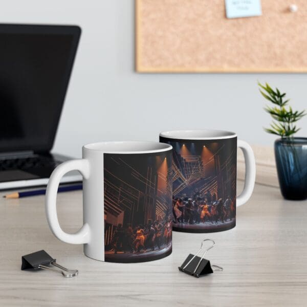 Vibrant Dance-Themed Ceramic Mug – Perfect for Performance Lovers - Image 6