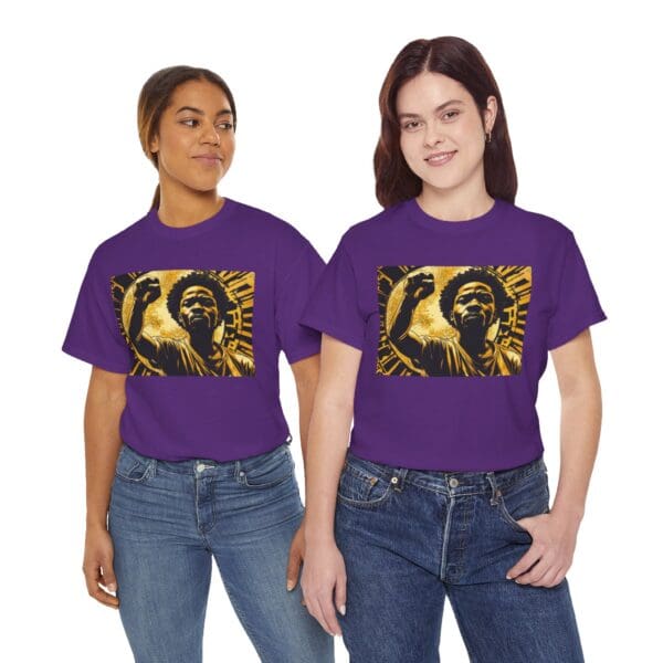 Empowerment Graphic Unisex Heavy Cotton Tee 🔸 Tagline: "Strength That Rises. Legacy That Endures." - Image 128