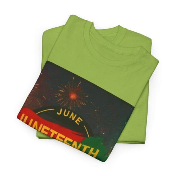 Juneteenth Celebration Unisex Heavy Cotton Tee Juneteenth: The Spirit of Liberation - Image 77