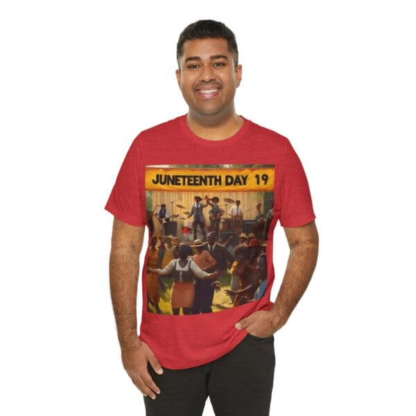 Juneteenth Celebration Tee, Unisex Short Sleeve T-Shirt for Freedom Day, Black History Month, Gift for Activists, Summer Wear, Vintage Style - Image 67