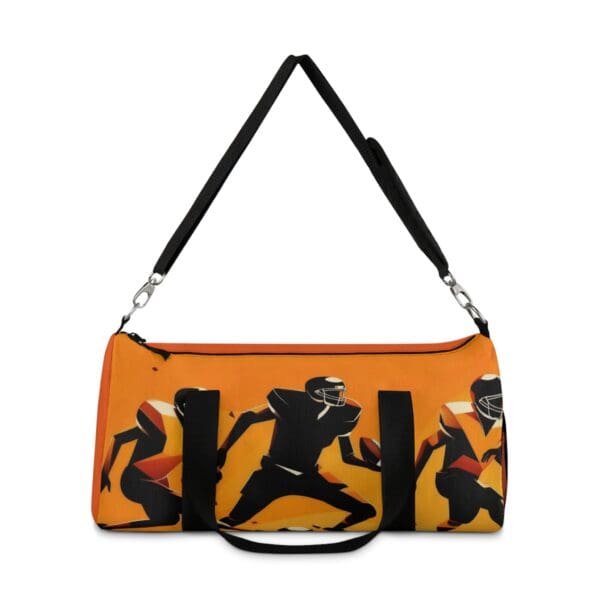 Football Player Duffel Bag - Perfect for Sports Enthusiasts “Golden Hour. Gridiron Glory.” 🔥 - Image 6