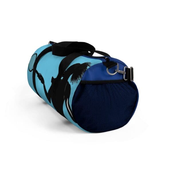 Tennis Enthusiast Duffel Bag - Sporty Gym Bag with Silhouette Design Play fierce. Move bold. Win big. Elevate your game - Image 4