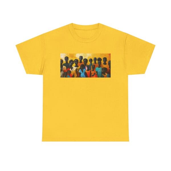 Cultural Unity Unisex Heavy Cotton Tee - Art Inspired Graphic Shirt "Bright Sun. Bold Spirit. Timeless Legacy." - Image 53