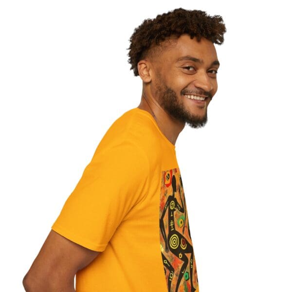 Artistic Dance Unisex Softstyle T-Shirt - Vibrant Culture Print "Symbols of the Past. Strength for the Future." - Image 31