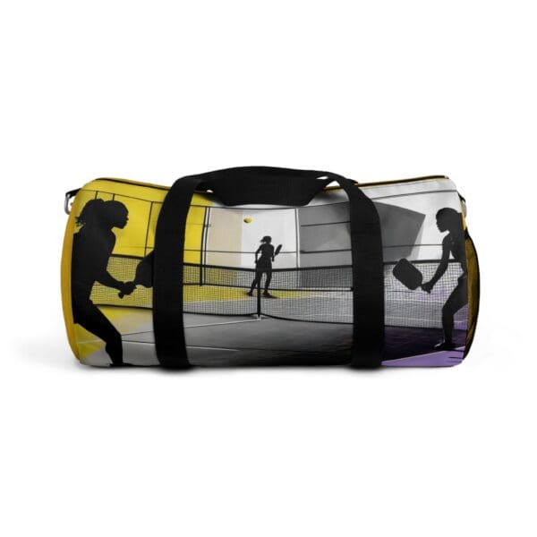 Tennis-Inspired Duffel Bag - Perfect for Sports Lovers & Active Lifestyle “Serve Strength. Smash Barriers. Play Bold.” - Image 2
