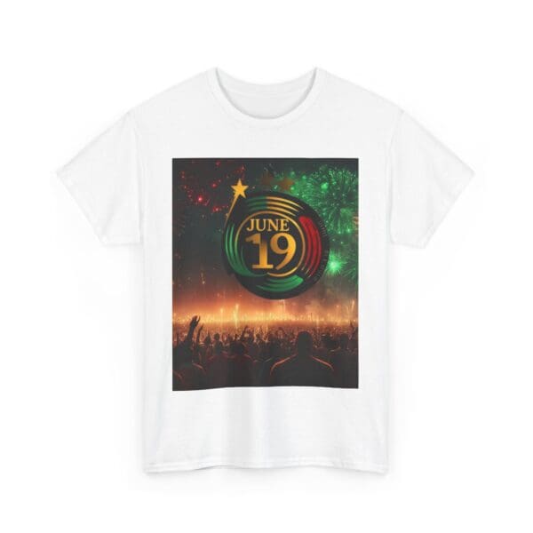 Juneteenth Celebration Tee, Unisex Heavy Cotton T-Shirt, Independence Day Shirt, Festival Apparel, Outdoor Event Wear, Historical [...]June 19, 1865—The Truth Unfolds - Image 3