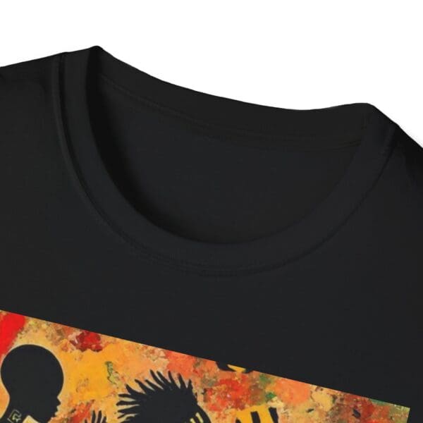 Artistic Dance Unisex Softstyle T-Shirt - Vibrant Culture Print "Symbols of the Past. Strength for the Future." - Image 19