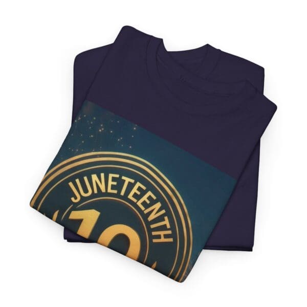 Juneteenth Celebration Unisex Heavy Cotton Tee June 19, 1865—The Truth Unfolds 💚 - Image 101