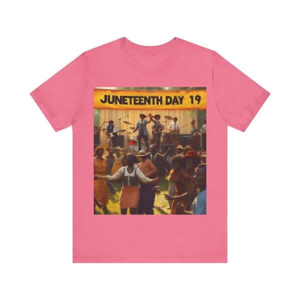 Juneteenth Celebration Tee, Unisex Short Sleeve T-Shirt for Freedom Day, Black History Month, Gift for Activists, Summer Wear, Vintage Style - Image 128