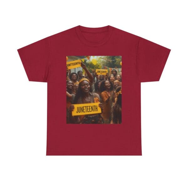 Juneteenth Celebration Tee, Unisex T-Shirt for Cultural Awareness, Freedom Fest Shirt, Heritage Day Apparel, Black History Celebration Wear - Image 49