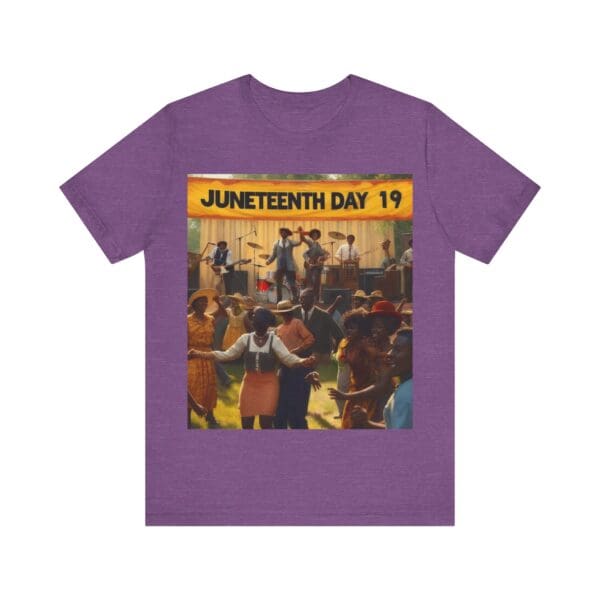 Juneteenth Celebration Tee, Unisex Short Sleeve T-Shirt for Freedom Day, Black History Month, Gift for Activists, Summer Wear, Vintage Style - Image 117