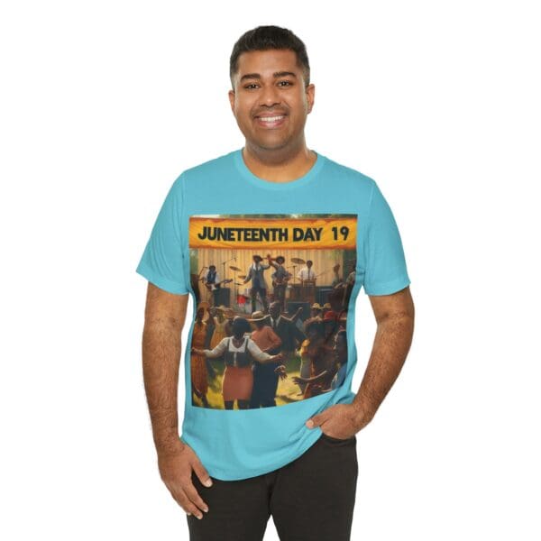Juneteenth Celebration Tee, Unisex Short Sleeve T-Shirt for Freedom Day, Black History Month, Gift for Activists, Summer Wear, Vintage Style - Image 113