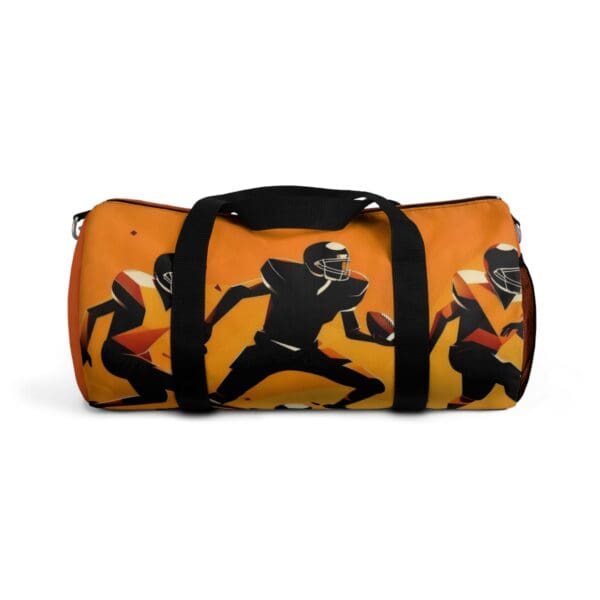 Football Player Duffel Bag - Perfect for Sports Enthusiasts “Golden Hour. Gridiron Glory.” 🔥 - Image 5
