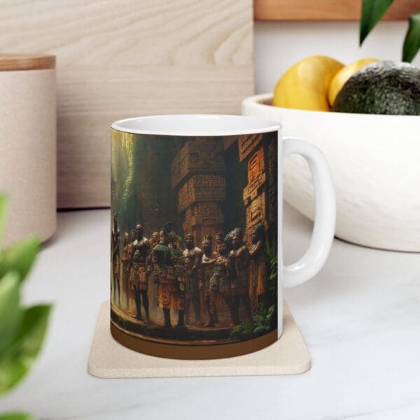 Ancient Civilization Ceramic Mug - Stunning 11oz & 15oz Art Design Crown is Yours. Own It. - Image 8
