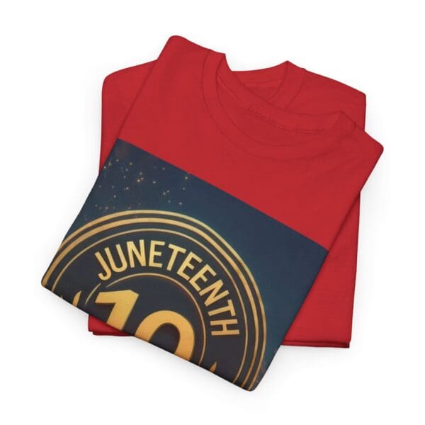 Juneteenth Celebration Unisex Heavy Cotton Tee June 19, 1865—The Truth Unfolds 💚 - Image 124