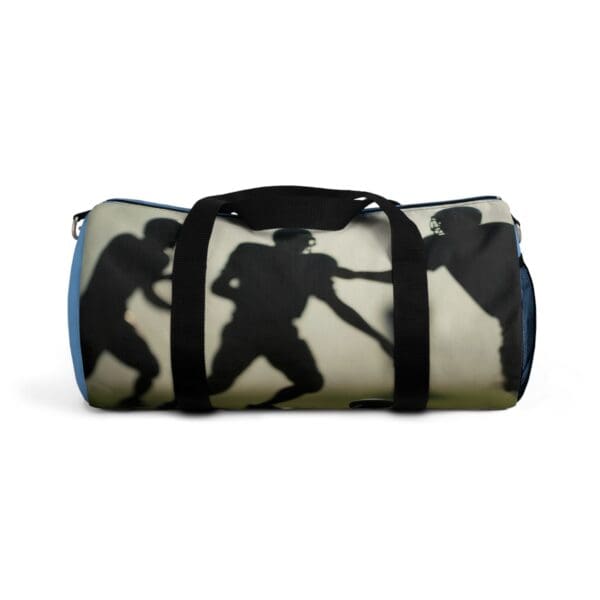Athletic Duffel Bag with Silhouette Design for Sports Enthusiasts | Perfect for Gym, Travel, & Fitness 🏈 “On the Line. In the Moment. Play Fierce.” - Image 5