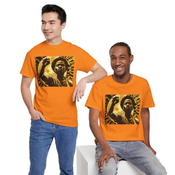 Empowerment Graphic Unisex Heavy Cotton Tee 🔸 Tagline: "Strength That Rises. Legacy That Endures." - Image 57