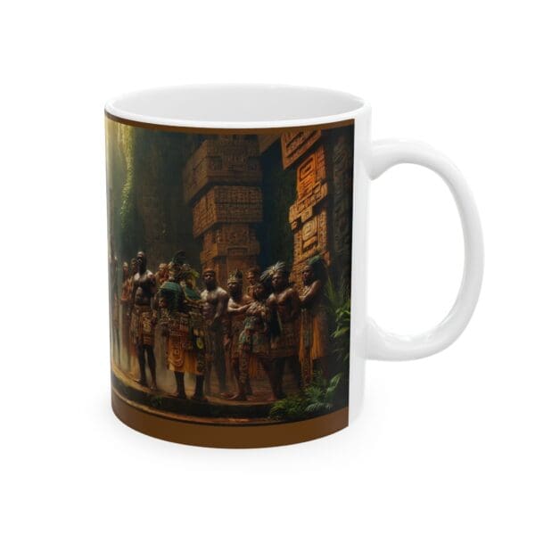 Ancient Civilization Ceramic Mug - Stunning 11oz & 15oz Art Design Crown is Yours. Own It. - Image 4