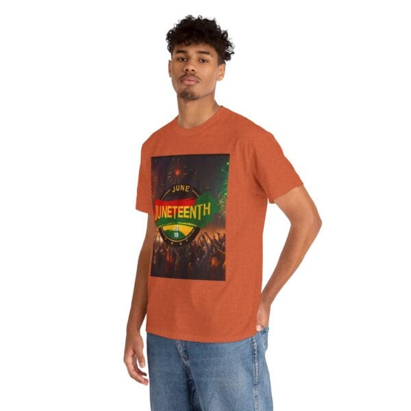 Juneteenth Celebration Unisex Heavy Cotton Tee Juneteenth: The Spirit of Liberation - Image 20