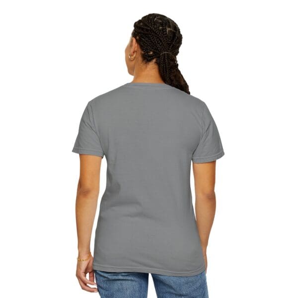 Empowerment Garment-Dyed Unisex T-Shirt - Bold Fist Design Defiant in the Storm, Rising in Strength - Image 62