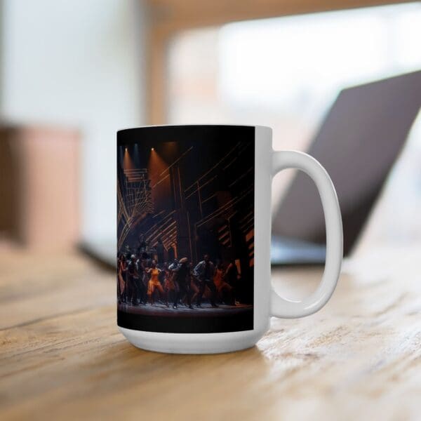 Vibrant Dance-Themed Ceramic Mug – Perfect for Performance Lovers - Image 15
