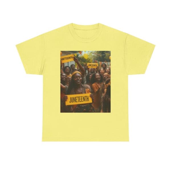 Juneteenth Celebration Tee, Unisex T-Shirt for Cultural Awareness, Freedom Fest Shirt, Heritage Day Apparel, Black History Celebration Wear - Image 21
