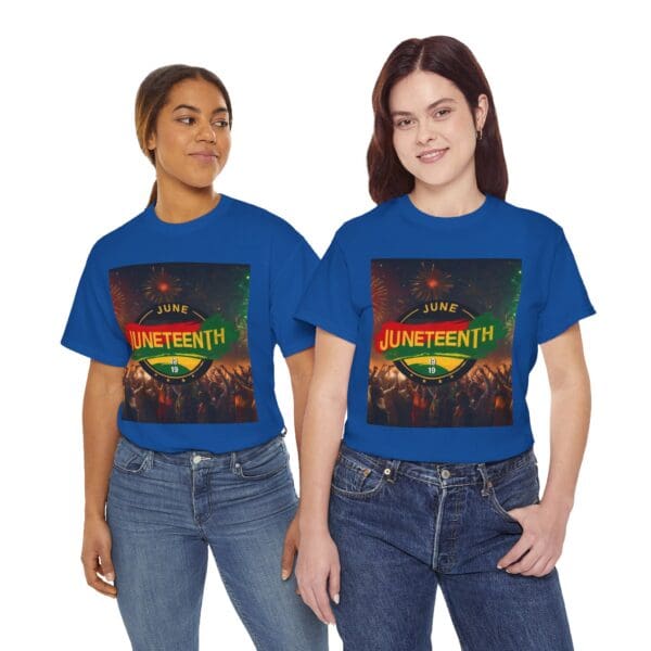 Juneteenth Celebration Unisex Heavy Cotton Tee Juneteenth: The Spirit of Liberation - Image 114