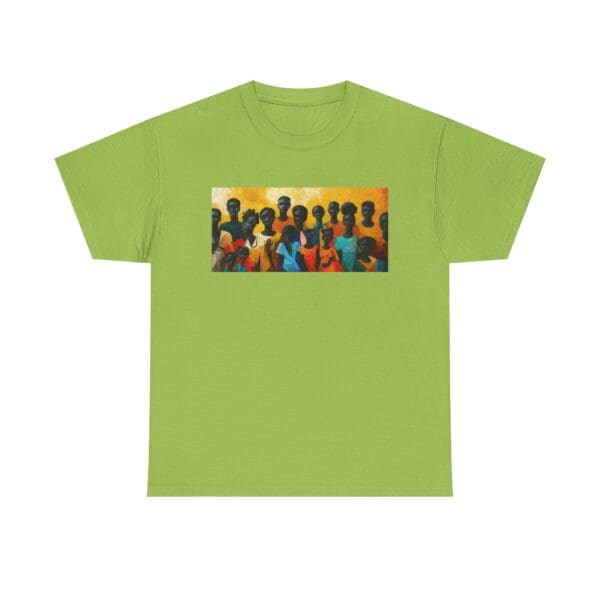 Cultural Unity Unisex Heavy Cotton Tee - Art Inspired Graphic Shirt "Bright Sun. Bold Spirit. Timeless Legacy." - Image 62