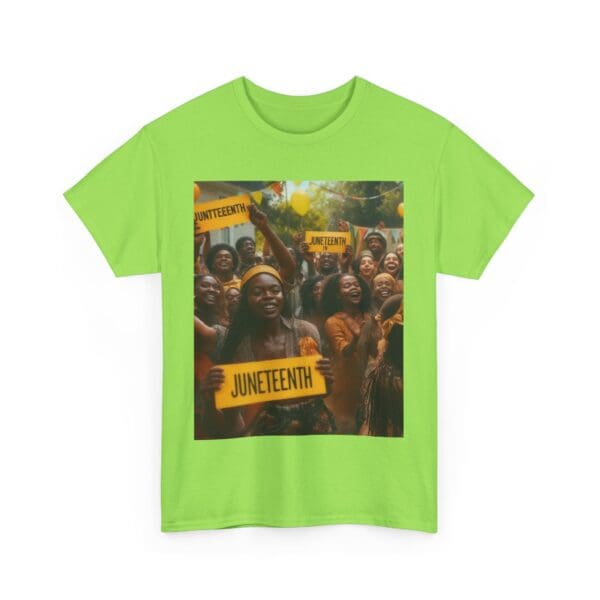 Juneteenth Celebration Tee, Unisex T-Shirt for Cultural Awareness, Freedom Fest Shirt, Heritage Day Apparel, Black History Celebration Wear - Image 27